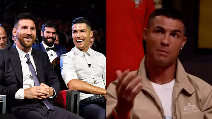 Ronaldo rất ngạc nhiên trước phát ngôn của Paim, người cho rằng bản thân có thể giỏi như CR7 và Messi